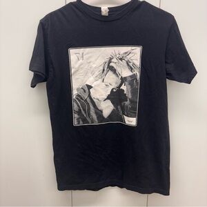 XXXTentacion Black & White Photo Graphic T-Shirt Men’s Small Hipster Hip-Hop Rap